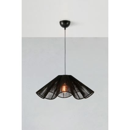 Markslöjd 108682 - Luster na lanku NAMI 1xE27/40W/230V čierna