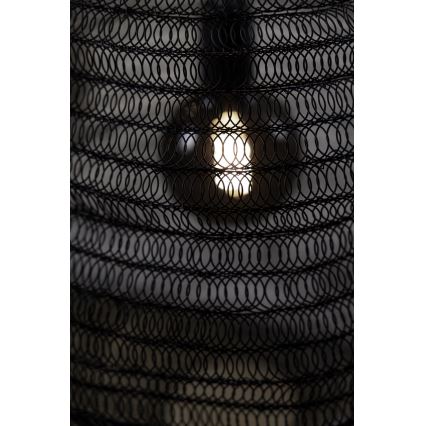 Markslöjd 108772 - Luster na lanku TAZZA 1xE27/40W/230V čierna