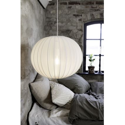 Markslöjd 108792 - Luster na lanku FORENCE 1xE27/40W/230V pr. 50 cm biela