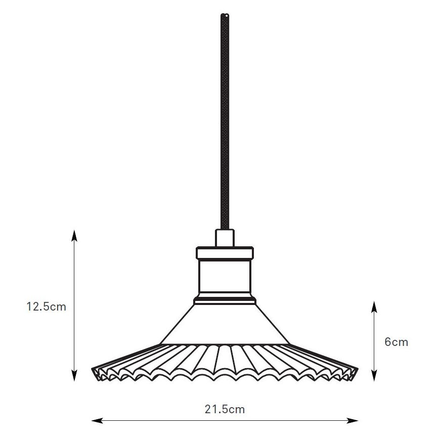 Markslöjd 108854 - Luster na lanku NOVIA 1xE27/40W/230V čierna/dymová