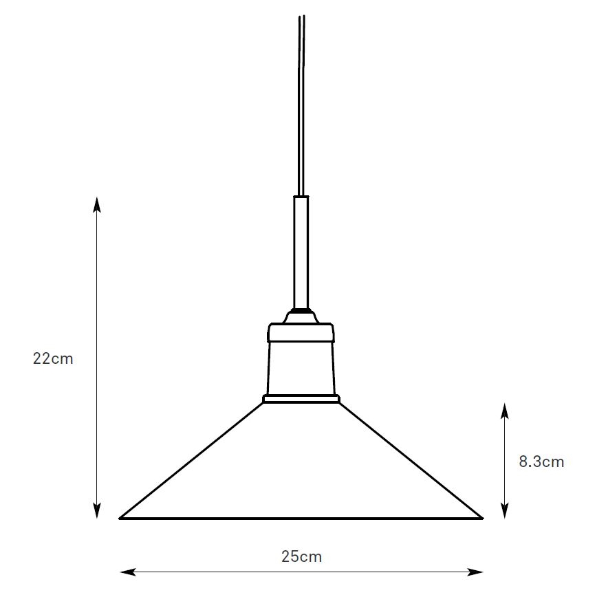 Markslöjd 108867 - Luster na lanku VELA 1xE27/40W/230V mosadz/biela