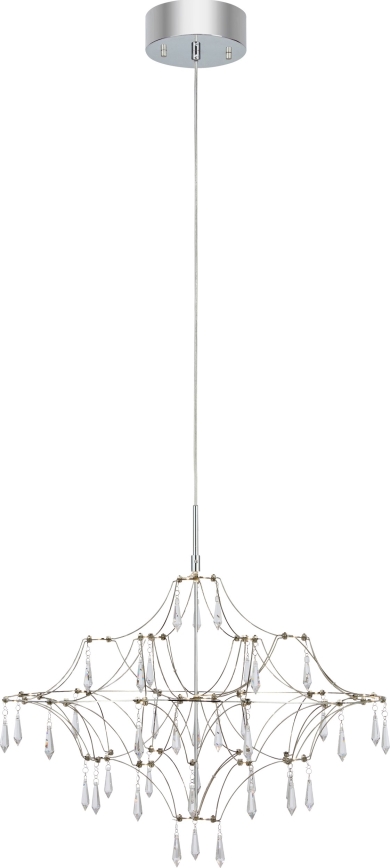 Markslöjd 108869 - LED Stmievateľný krištáľový luster na lanku EFESOS LED/14W/230V pr. 60 cm