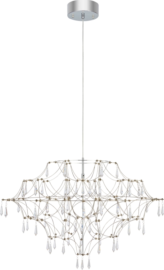 Markslöjd 108870 - LED Stmievateľný krištáľový luster na lanku EFESOS LED/25W/230V pr. 80 cm