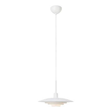 Markslöjd 108874 - Závesný luster PINY na lanku 1xE27/60W/230V pr. 35 cm biela
