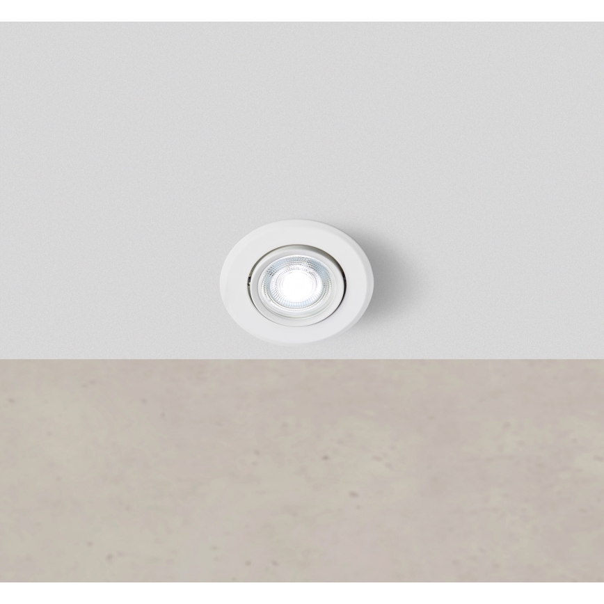Markslöjd 108885 - stmievateľné LED kúpeľňové podhľadové svietidlo PLUTO LED/4,9W/230V CRI 90 IP44 biela