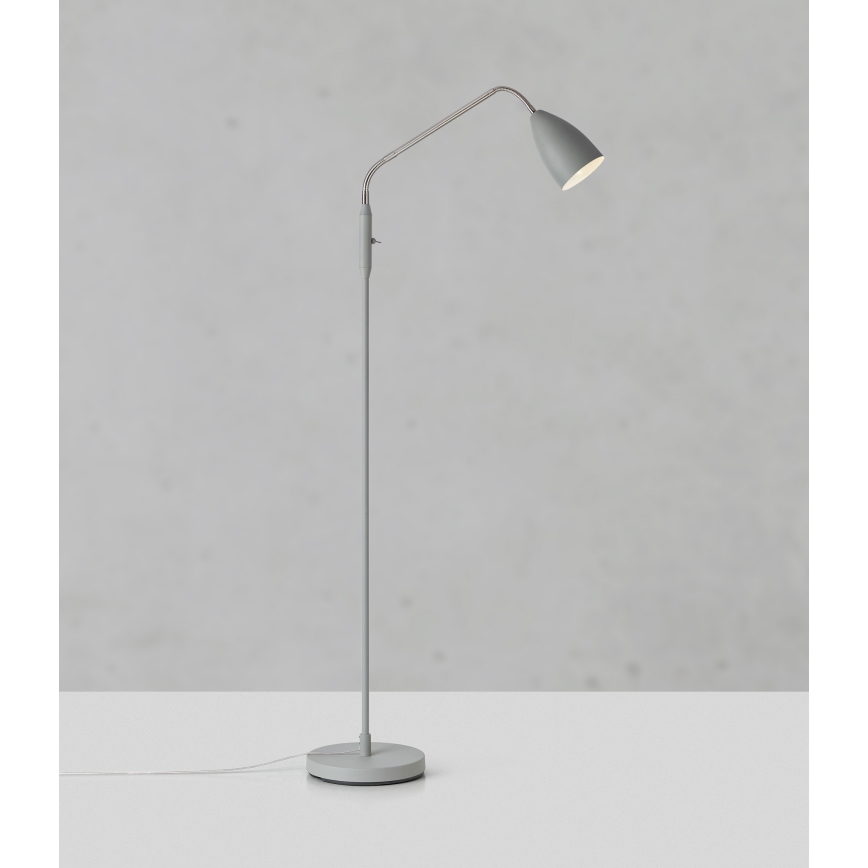 Markslöjd 108888 - LED stmievateľná stojacia lampa PATRO LED/4,9W/230V CRI 90 sivá