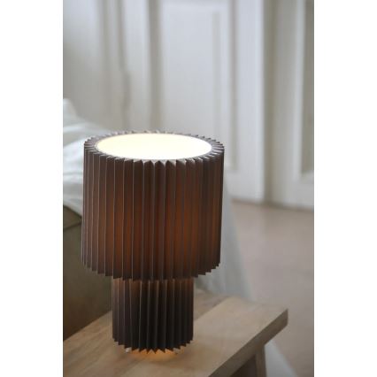 Markslöjd 108896 - Stolná lampa CATIS 1xE27/60W/230V 32 cm sivá