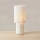Markslöjd 108897 - Stolová lampa CATIS 1xE27/60W/230V 45 cm biela