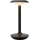 Markslöjd 108918 - LED Stmievateľná vonkajšia nabíjacia stolná lampa PETIT LED/2W/1800 mAh 2200/2700/3000K IP44 čierna