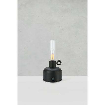 Markslöjd 108919 - LED Stmievateľná vonkajšia nabíjacia stolná lampa ASTRID LED/2W/1200 mAh IP44 čierna