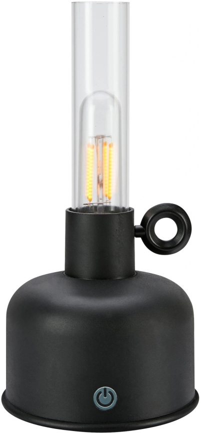 Markslöjd 108919 - LED Stmievateľná vonkajšia nabíjacia stolná lampa ASTRID LED/2W/1200 mAh IP44 čierna