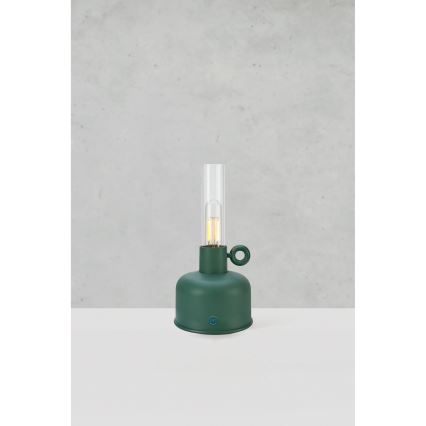 Markslöjd 108920 - LED Stmievateľná vonkajšia nabíjacia stolná lampa ASTRID LED/2W/1200 mAh IP44 zelená