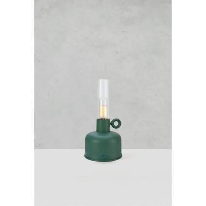 Markslöjd 108920 - LED Stmievateľná vonkajšia nabíjacia stolná lampa ASTRID LED/2W/1200 mAh IP44 zelená