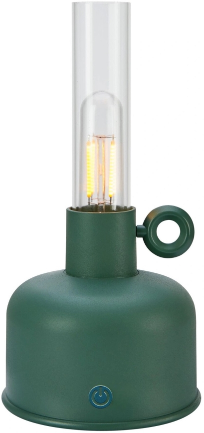 Markslöjd 108920 - LED Stmievateľná vonkajšia nabíjacia stolná lampa ASTRID LED/2W/1200 mAh IP44 zelená