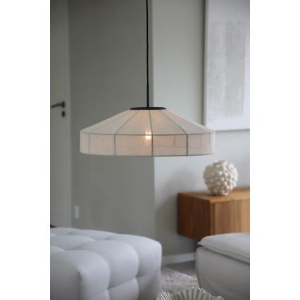 Markslöjd 108955 - Luster na lane ALIA 1xE27/60W/230V ľan/čierna