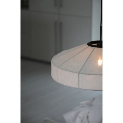 Markslöjd 108955 - Luster na lane ALIA 1xE27/60W/230V ľan/čierna