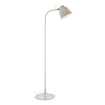 Markslöjd 108966 - Stojacia lampa TILT 1xE27/60W/230V sivá