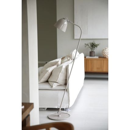 Markslöjd 108966 - Stojacia lampa TILT 1xE27/60W/230V sivá