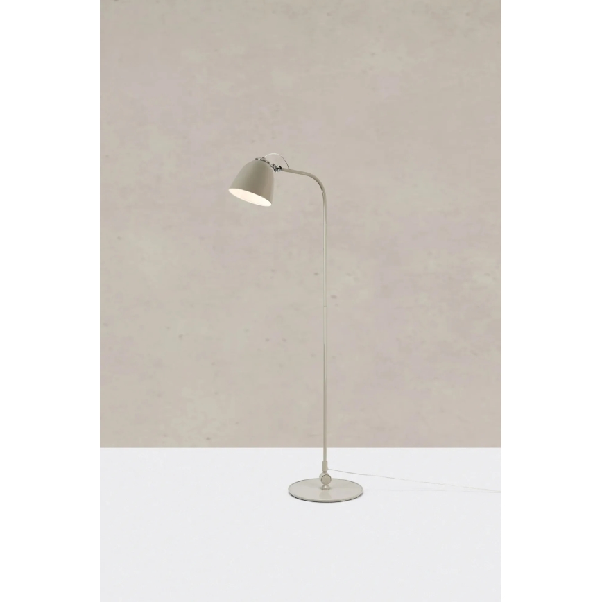 Markslöjd 108966 - Stojacia lampa TILT 1xE27/60W/230V sivá