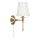 Markslöjd 108968 - Nástenná lampa MANOR 1xE14/40W/230V biela/mosadz