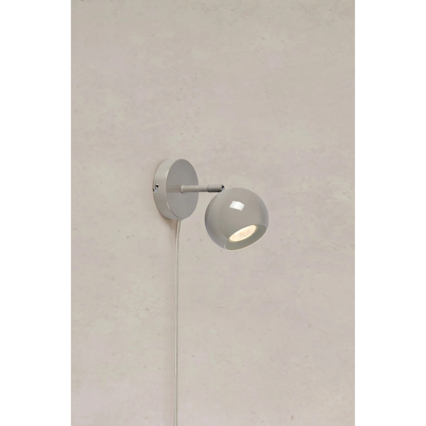 Markslöjd 108983 - Nástenné bodové svietidlo POP 1xGU10/7W/230V sivé