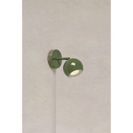 Markslöjd 108985 - Nástenné bodové svietidlo POP 1xGU10/7W/230V zelené