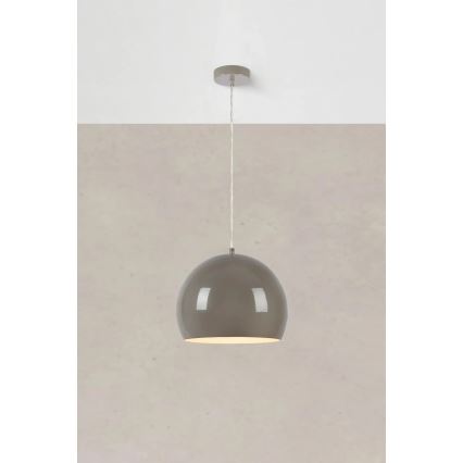Markslöjd 108986 - Závesné svietidlo POP 1xE27/40W/230V, priemer 28 cm, šedé