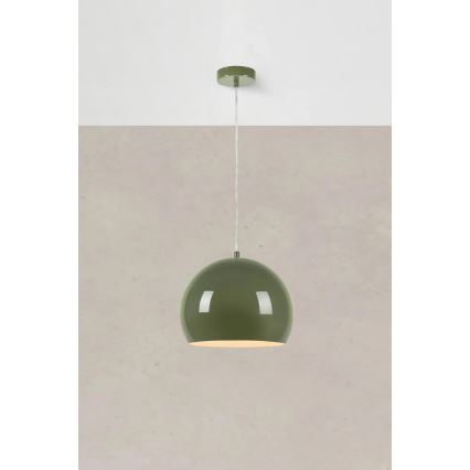 Markslöjd 108988 - Závesný luster POP na lanku 1xE27/40W/230V priemer 28 cm zelený