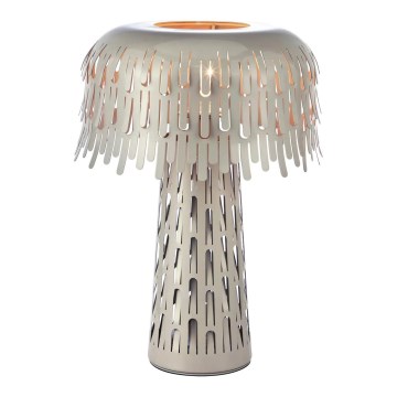 Markslöjd 109005 - Stolná lampa VERBERA 1xE14/40W/230V sivá