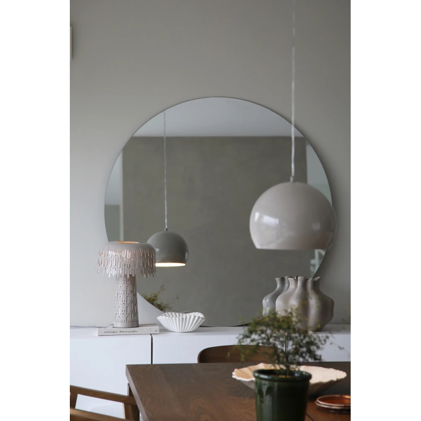 Markslöjd 109005 - Stolná lampa VERBERA 1xE14/40W/230V sivá