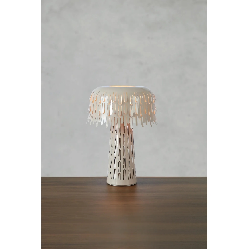 Markslöjd 109005 - Stolná lampa VERBERA 1xE14/40W/230V sivá