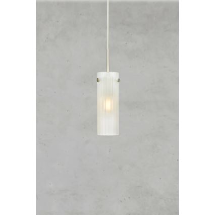 Markslöjd 109014 - Luster na lanko TIBIA 1xE14/40W/230V mosadz