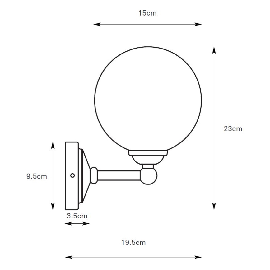 Markslöjd 109022 - Nástenné svietidlo TROPEA 1xG9/20W/230V lesklý chróm
