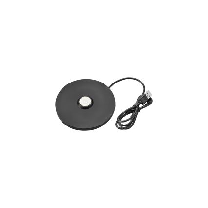 Markslöjd 109126 - LED stmievateľná nabíjacia dotyková stolová lampa ANNO 1xE14/2W/2000 mAh biela/mosadz