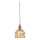 Markslöjd 109137 - Luster na lanku GOTA 1xE14/40W/230V dymová béžová/mosadz