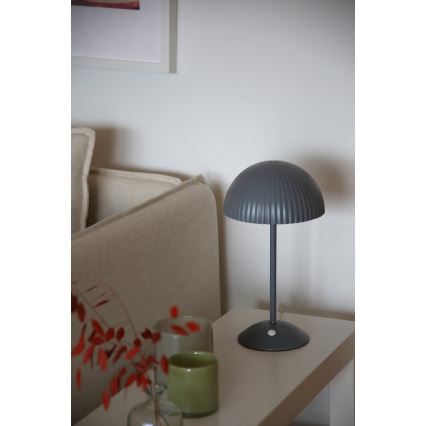Markslöjd 109139 - Stolová lampa ZIN 2xG9/20W/230V sivá