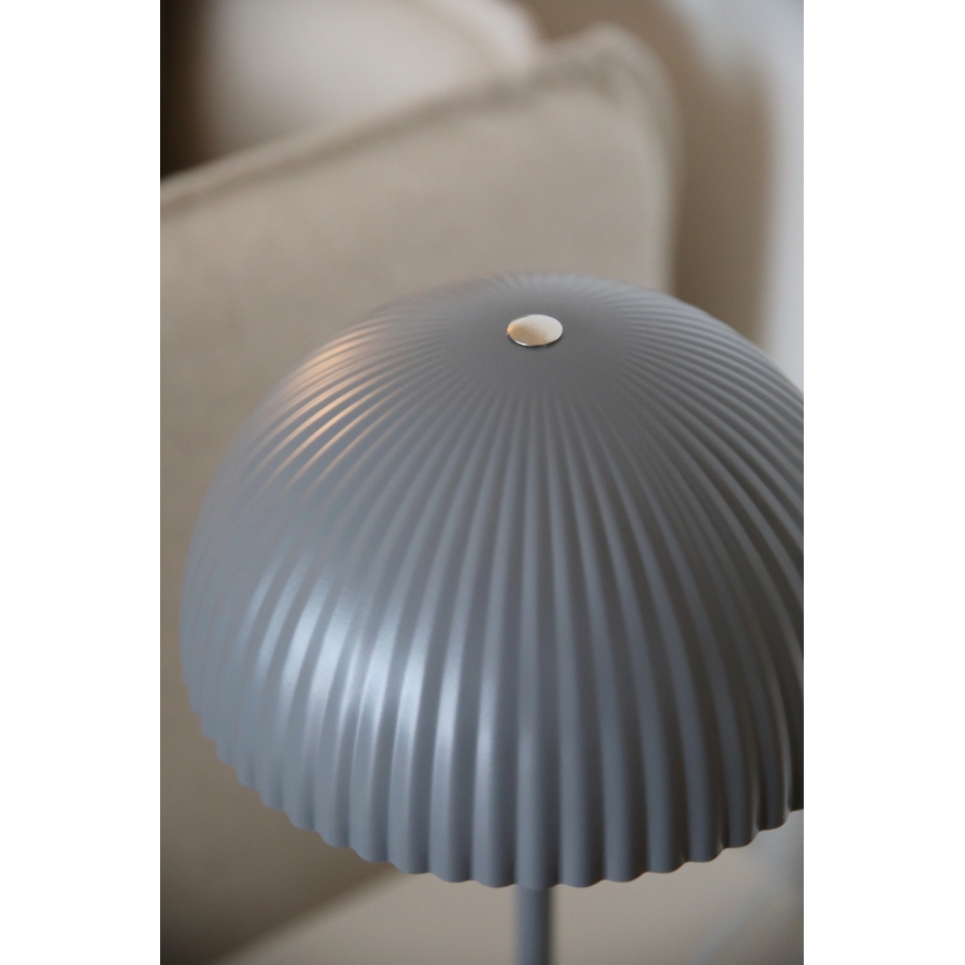 Markslöjd 109139 - Stolová lampa ZIN 2xG9/20W/230V sivá