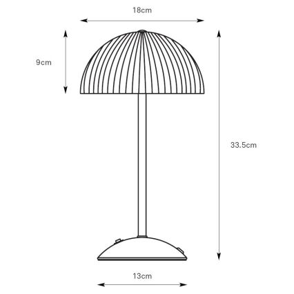 Markslöjd 109140 - Stolová lampa ZIN 2xG9/20W/230V modrá