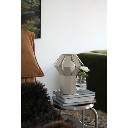 Markslöjd 109147 - Stolová lampa OCTA 1xE27/60W/230V krémová