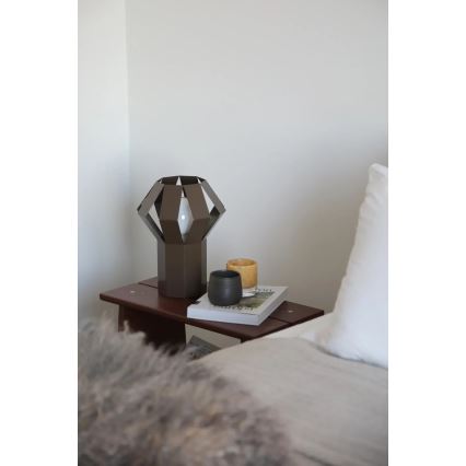 Markslöjd 109148 - Stolná lampa OCTA 1xE27/60W/230V hnedá
