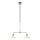 Markslöjd 109160 - Luster na tyči VELA 2xE27/60W/230V biela/mosadz
