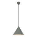 Markslöjd 109162 - Závesný luster na lanku TIP 1xE27/60W/230V sivý