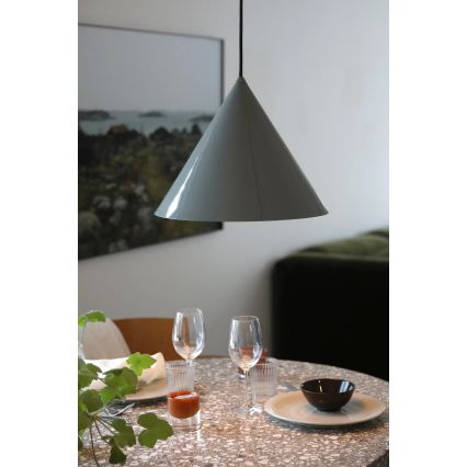 Markslöjd 109162 - Závesný luster na lanku TIP 1xE27/60W/230V sivý