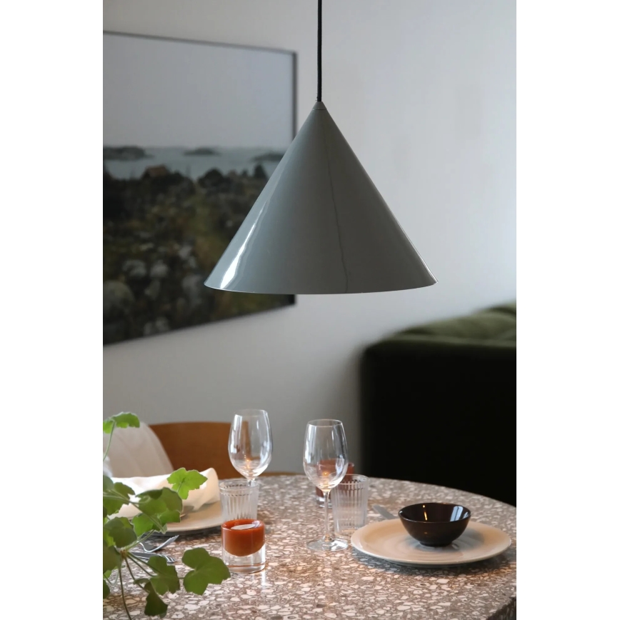 Markslöjd 109162 - Závesný luster na lanku TIP 1xE27/60W/230V sivý