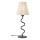 Markslöjd 109171 - Stolová lampa VEYA 1xE14/40W/230V ľan/čierna