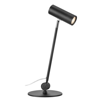 Markslöjd 109183 - LED stmievateľná stolová lampa ARLO LED/4,9W/230V čierna