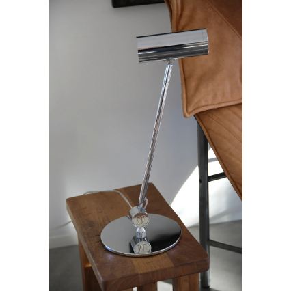 Markslöjd 109184 - LED stmievateľná stolná lampa ARLO LED/4,9W/230V lesklý chróm