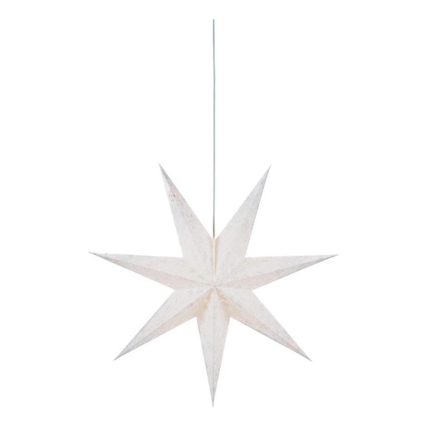 Markslöjd 700115 - Vianočná dekorácia ARATORP 1xE14/25W/230V 75 cm biela