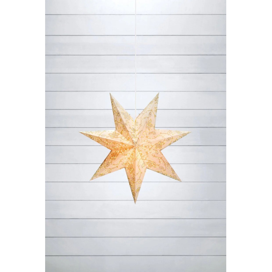 Markslöjd 700118 - Vianočná dekorácia ARATORP 1xE14/25W/230V 45 cm biela