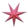 Markslöjd 702785 - Vianočná dekorácia GULLI 1xE14/25W/230V hviezda 75 cm červená